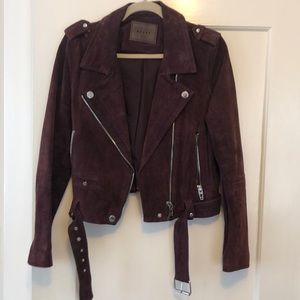 Blank NYC Suede Moto Jacket